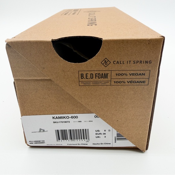 Call It Spring Kamiko Multicolor Slide Sandals Red Orange Pink 6 NEW - Picture 14 of 14